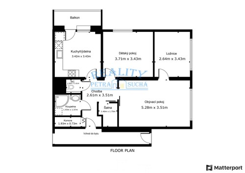 Prodaný byt 3+1 67 m²