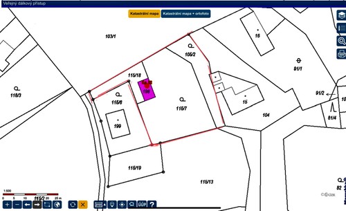Prodaná chalupa 92 m², pozemek 1284 m²