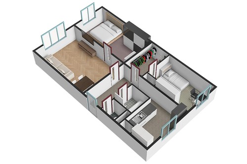 Prodaný byt 3+1 61 m²