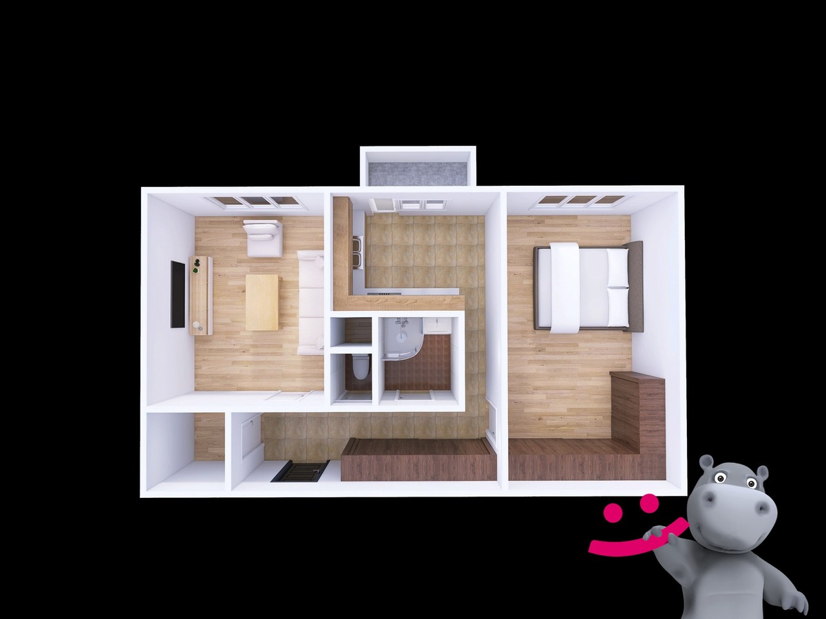 Prodaný byt 2+1 60 m²