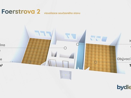 Prodaný  byt 2+1 52 m²