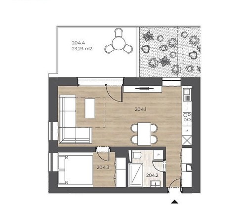 Prodaný byt 2+kk 51 m²