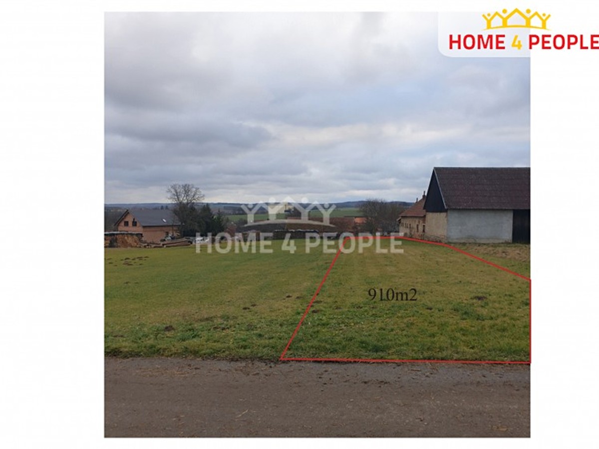 Prodej stavebního pozemku 910 m²