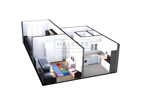 Prodaný byt 2+1 52 m²