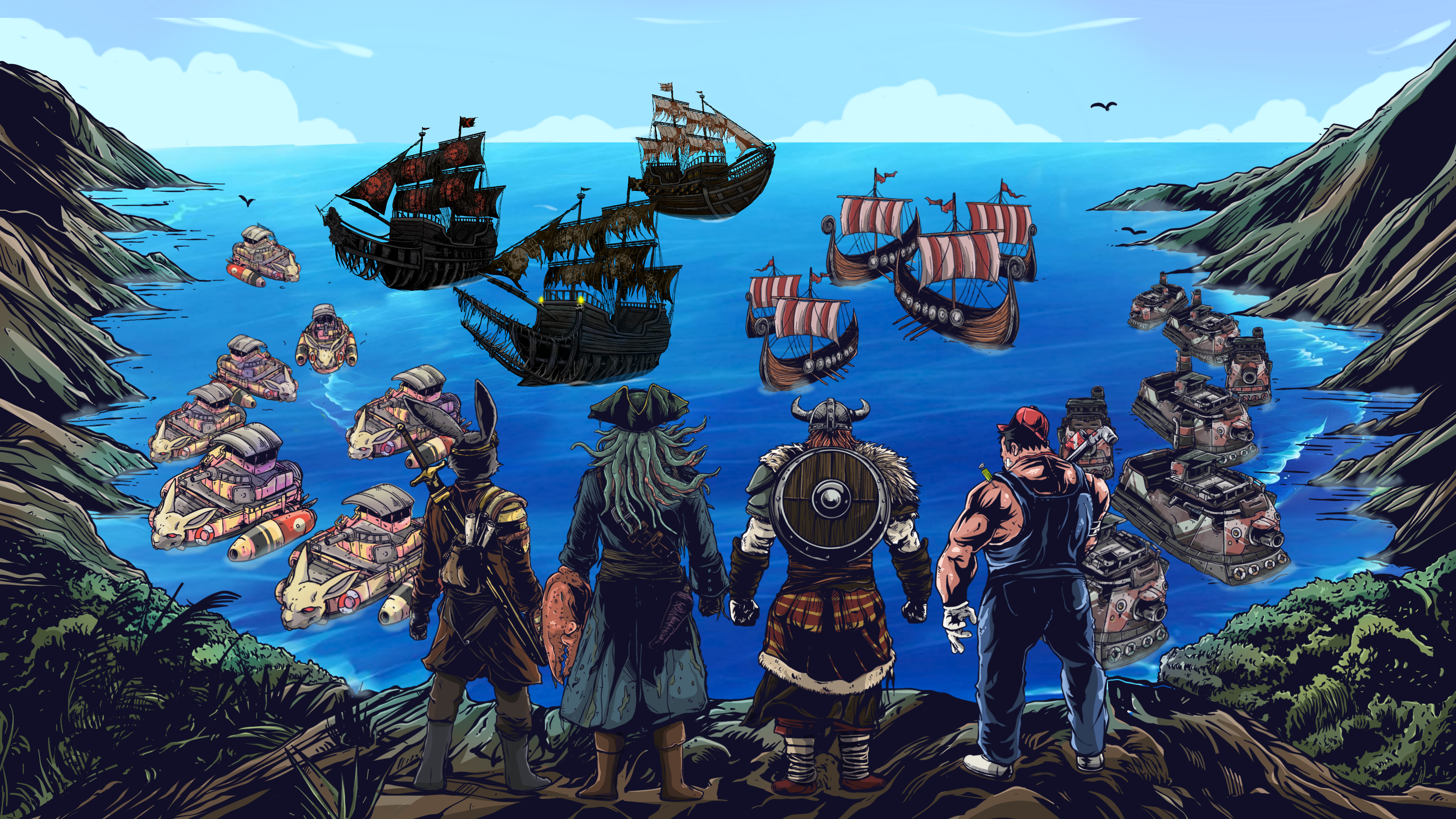 Collectiebeeld van The Seven Seas: Ships