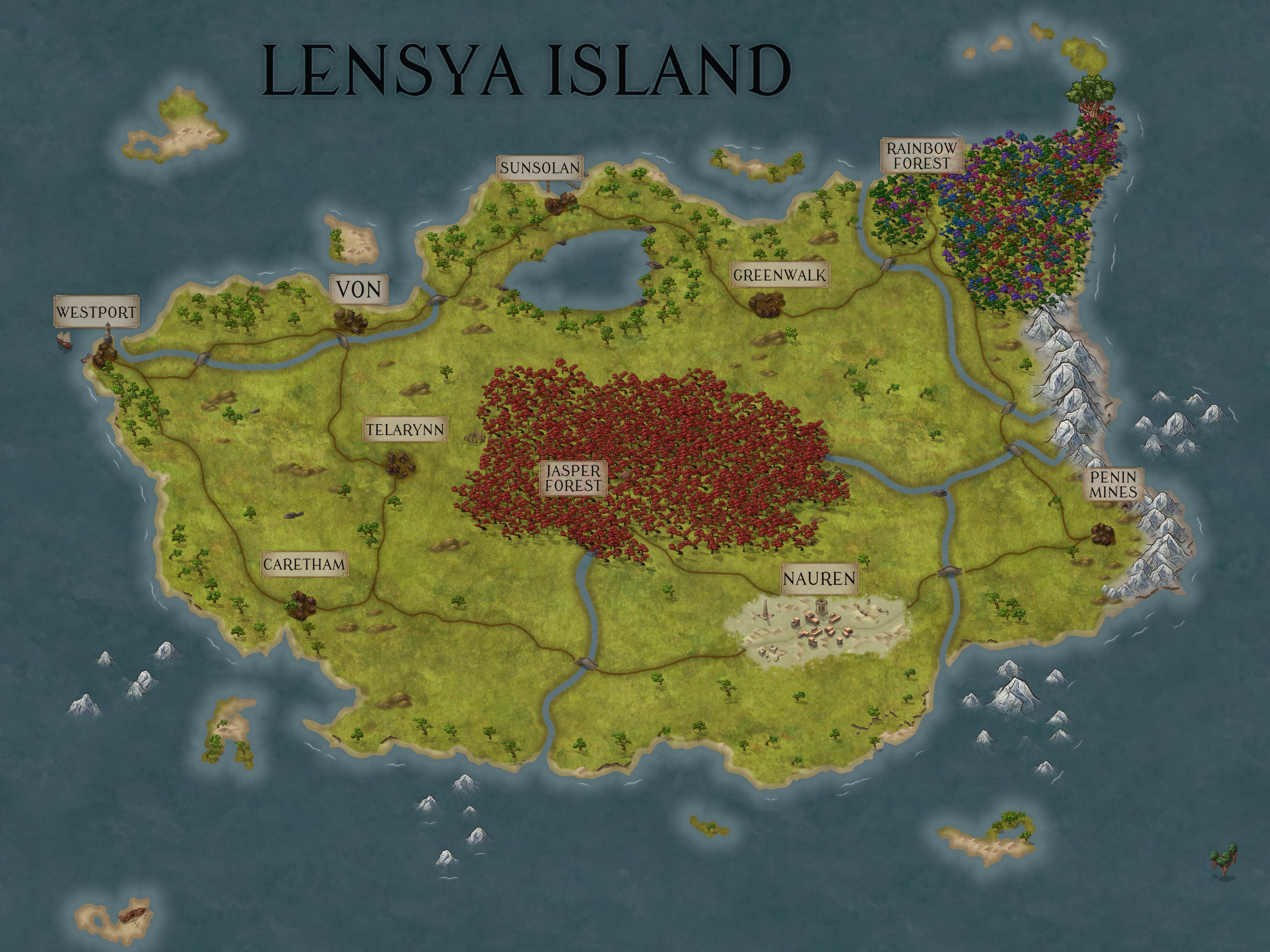 Lens island