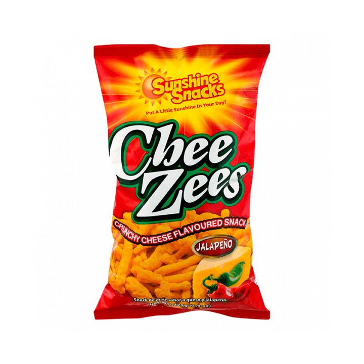 Snack Chee Zees Sunshine Snacks Jalapeño 156gr