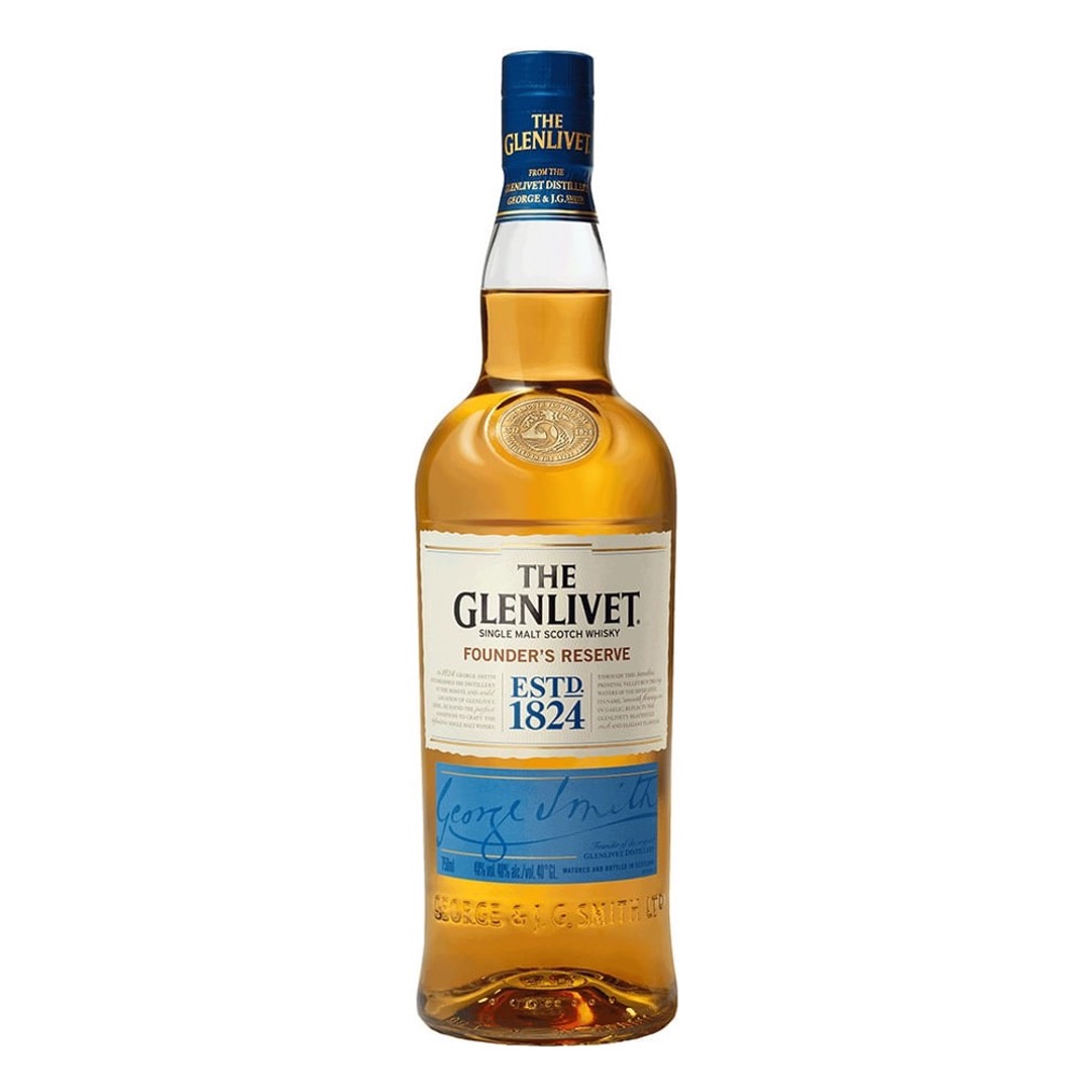 Whisky The Glenlivet 12 años 750ml