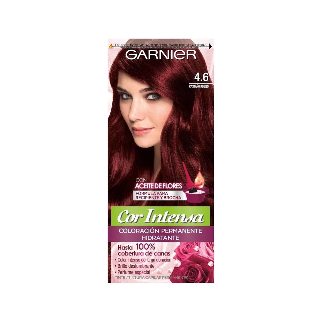 Tinte para Cabello Garnier Cor Intensa 4.6 Castaño Rojizo Und, image size:1080x1080