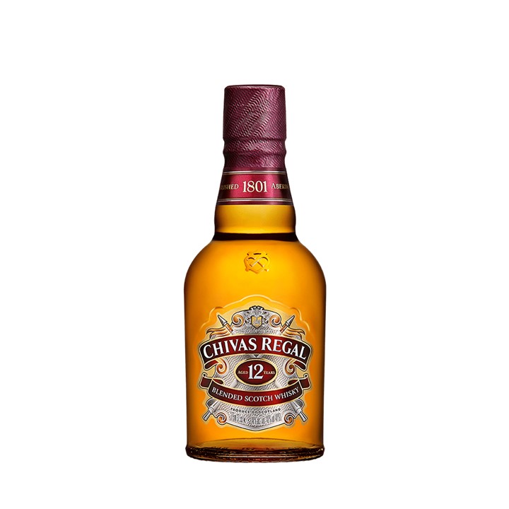 Chivas Regal 12年 Glenfiddich Classic Whisky Chivas Regal 12 años 375ml