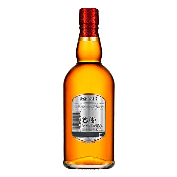 Whisky Chivas Regal 12 años 750ml