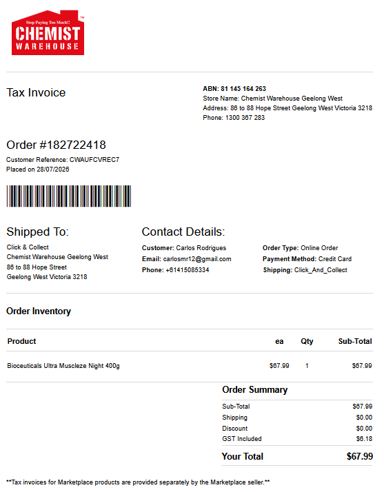 Receipt Image