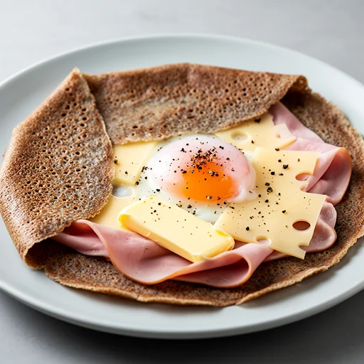 Galettes Bretonnes Complètes finished dish