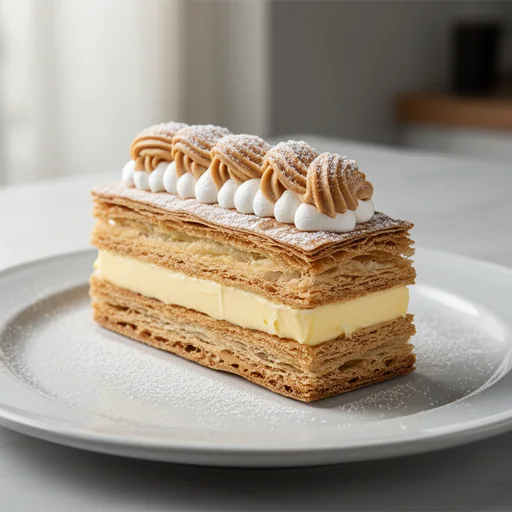 Opéra Cake finished dish