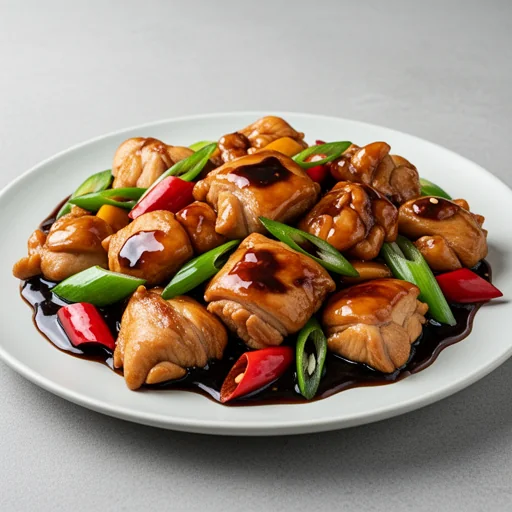 Classic Kung Pao Chicken finished dish