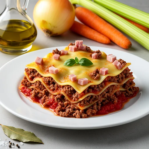 Lasagne al Forno (Classic Bolognese Style) finished dish