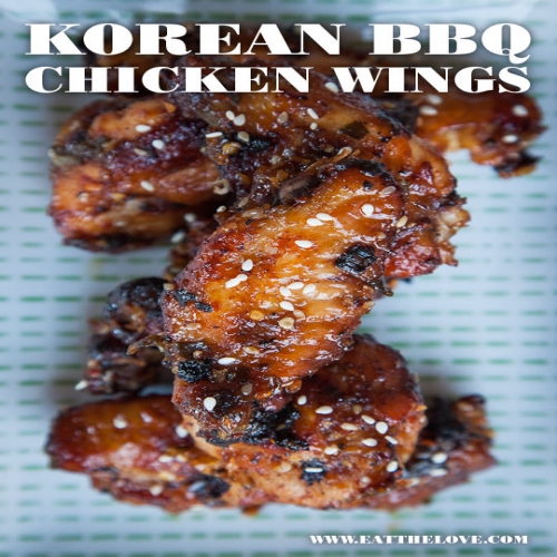 Korean BBQ Chicken Recipe for Wings