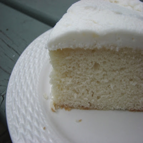 White Almond Wedding Cake Recipe