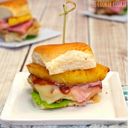 Hawaiian Chicken Burgers