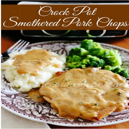 Crock Pot Smothered Pork Chops