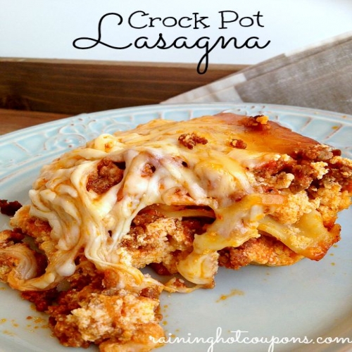 Crock Pot Lasagna