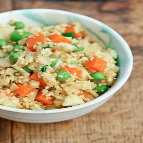 Chicken and Cauliflower "Fried Rice" Recipe
