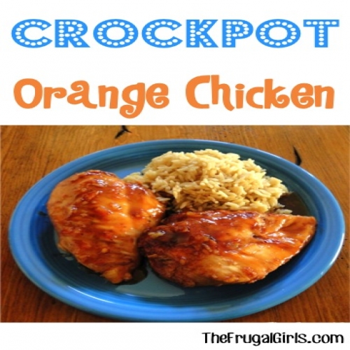 Crockpot Orange Chicken Recipe With BBQ Sauce