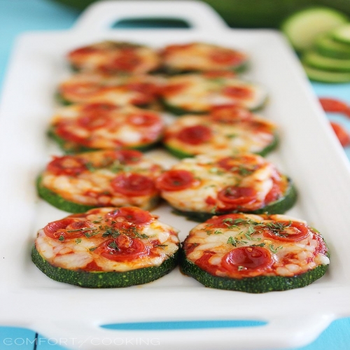 Zucchini Pizza Bites