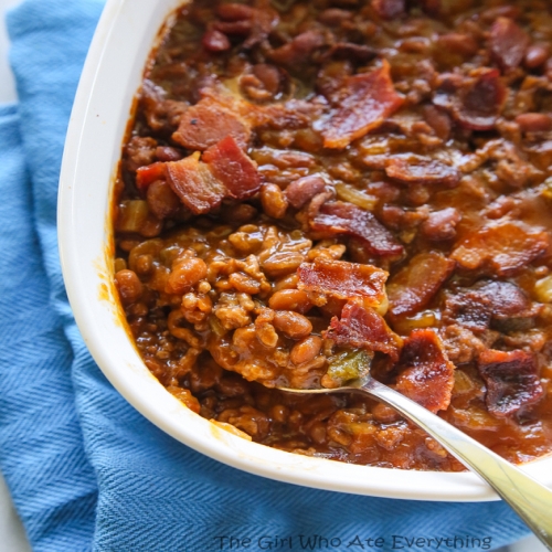 Recipe For Bush Baked Beans With Ground Beef / Baked Beans ...