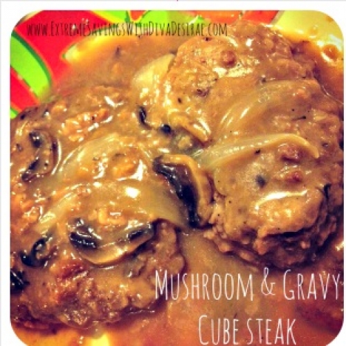 Mushroom And Gravy Cube Steak Recipe 