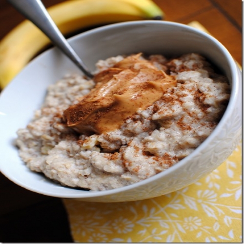Three Minute Egg White Oatmeal