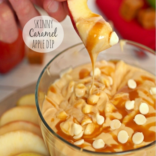 Skinny Caramel Apple lowfat cream cheese, softened Dip