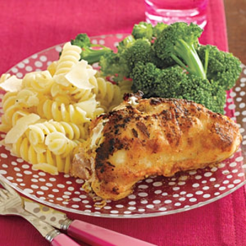 RicottaandHamStuffed Chicken Breasts