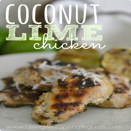 Coconut Lime Grilled Chicken