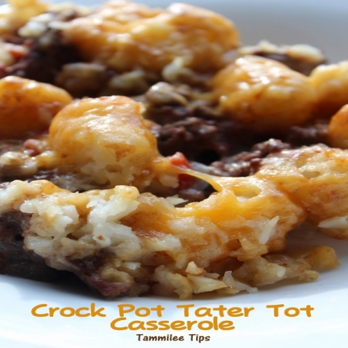 tater tot casserole crock pot half and half