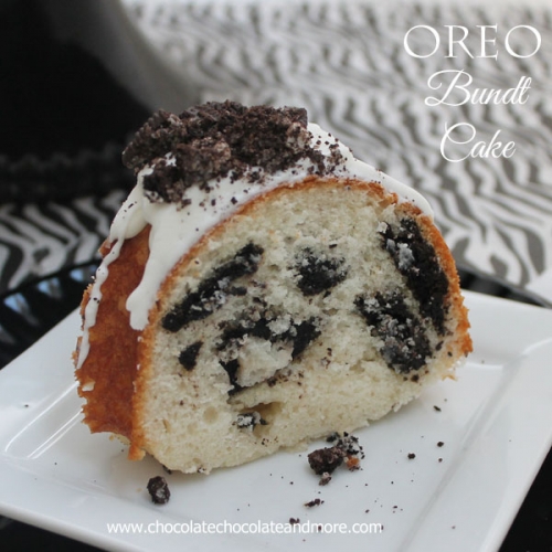 Oreo Cookies And Cream Bundt Cake