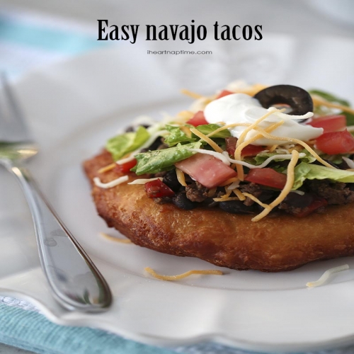 Easy navajo tacos