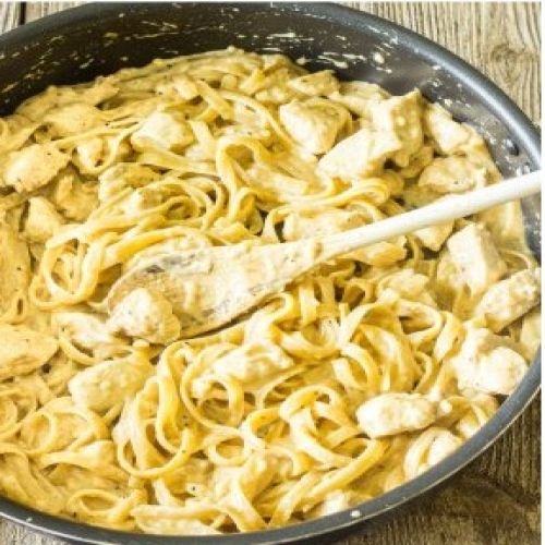 One Pot Wonder Cajun Chicken Alfredo Recipe