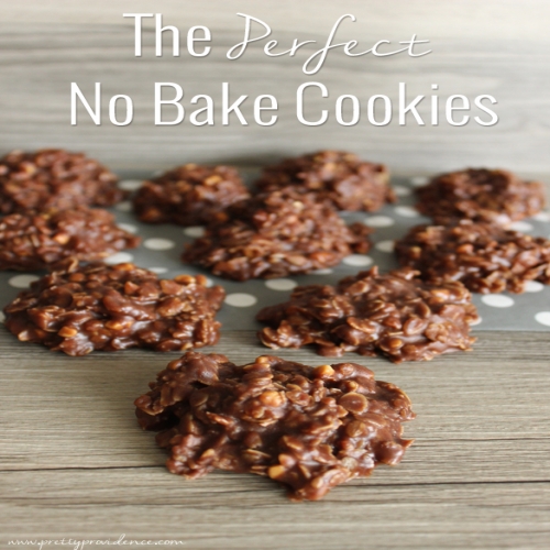 The Perfect No Bake Cookies Recipe