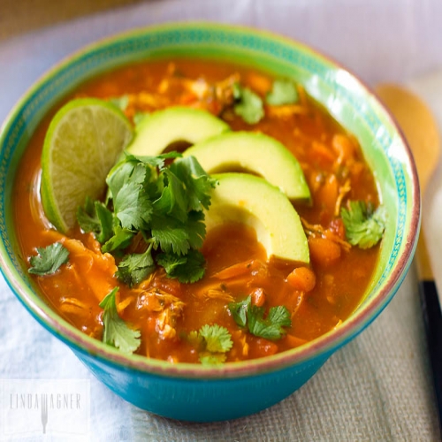 Paleo Chicken Tortilla Soup