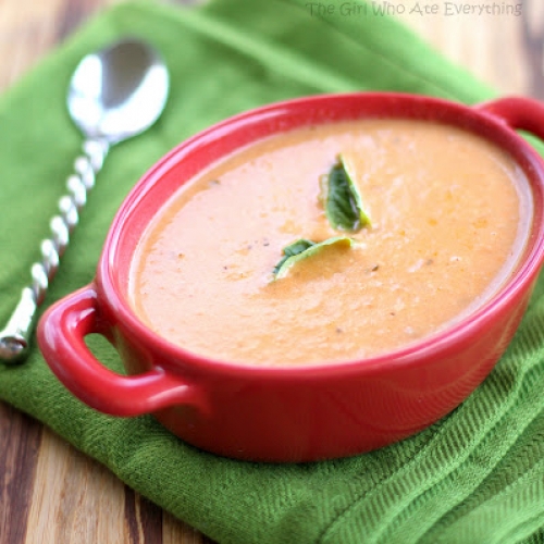 Parmesan Cheese Tomato Basil Parmesan Soup