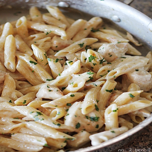 One Pan Chicken Alfredo