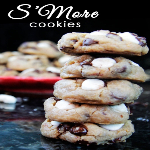 Soft and Chewy S'more Softened Cookies