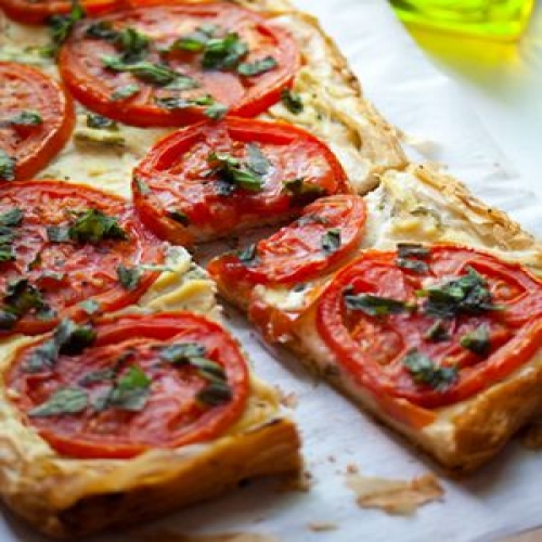 easy tomato tart