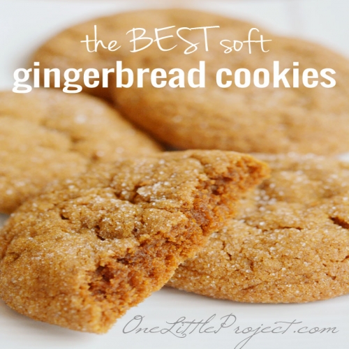 BEST Soft Gingerbread Cookies