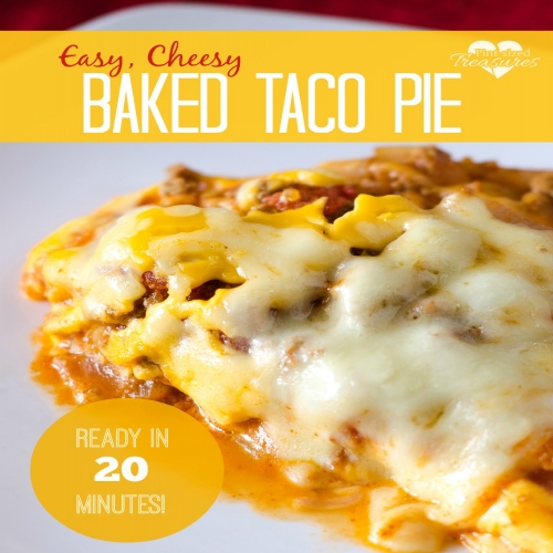 Easy, Cheesy Baked Taco Pie