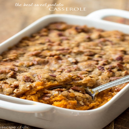 The Best Sweet Potato Casserole Lightly Beaten