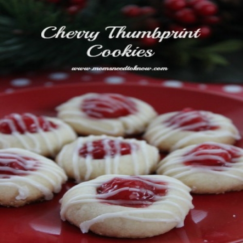 Cherry Thumbprint Cookie Recipe