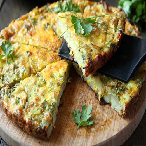 Crustless Asparagus Quiche