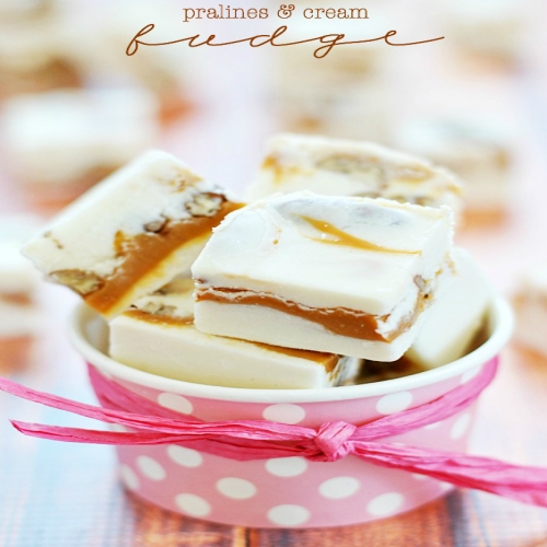 vanilla praline caramel fudge recipe
